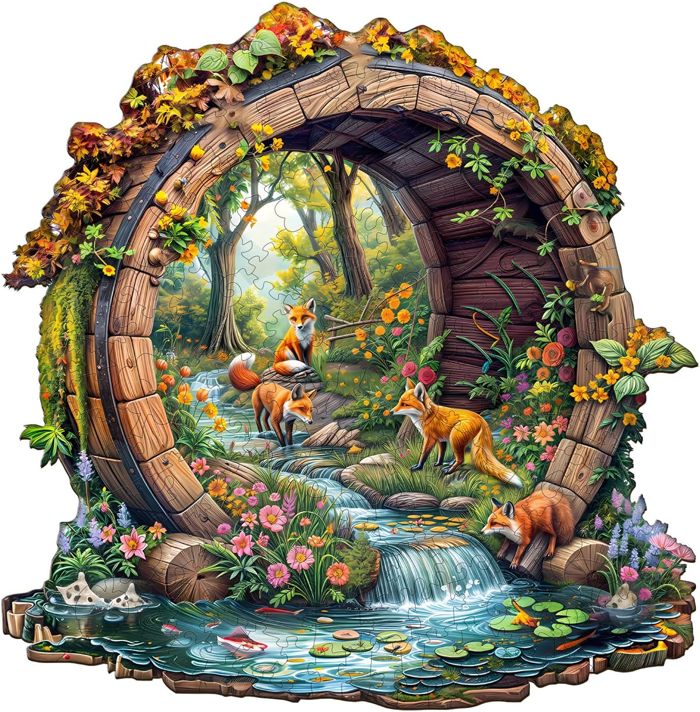 Forest Family Premium Wooden Puzzle